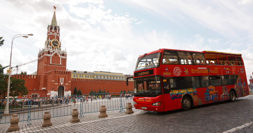 Экскурсия на двухэтажном автобусе по москве